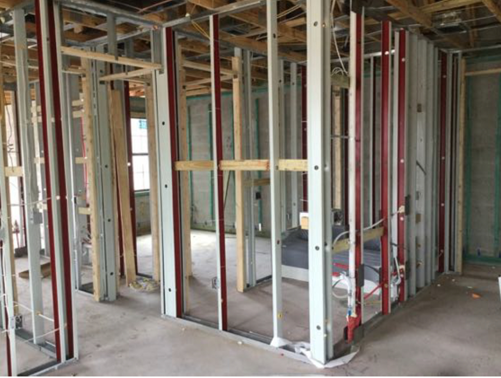 inside a new home being built in del webb lakewood ranch