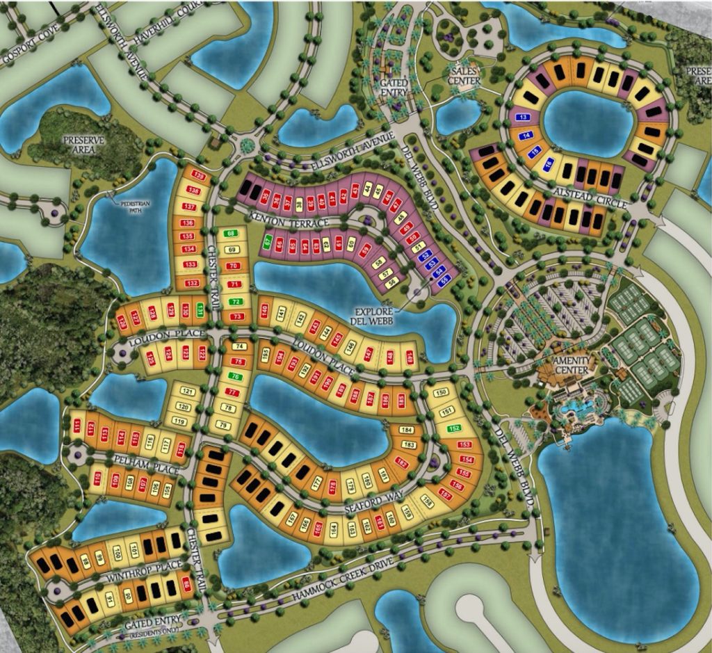 Del Webb Lakewood Ranch Map