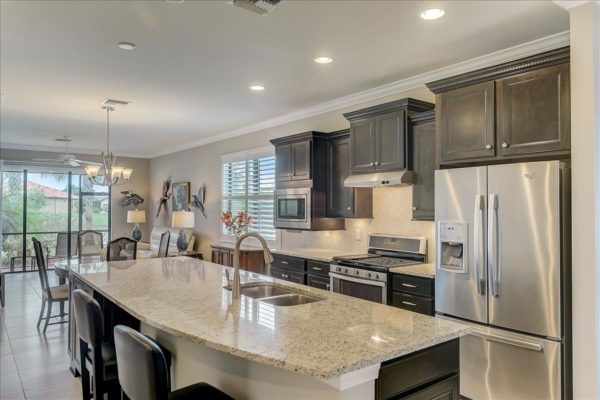 kitchen of steel creek in del webb lakewood ranch