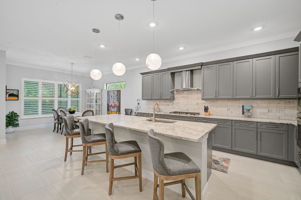 Kitchen in a home at Cresswind Lakewood Ranch. 4940 Surfside Circle